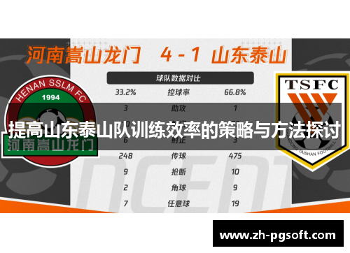提高山东泰山队训练效率的策略与方法探讨